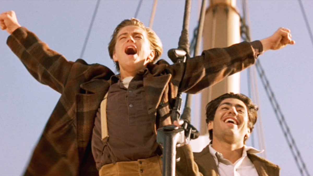 Leonardo DiCaprio in "Titanic"