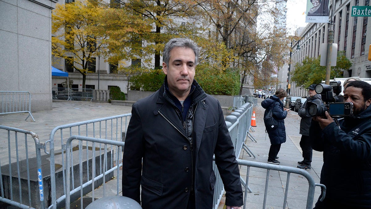 michael cohen leaves federal court