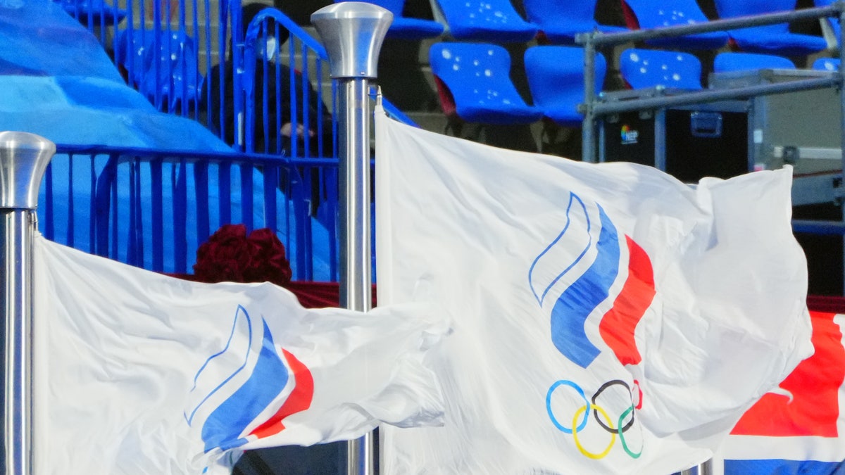 Russia Olympic flag