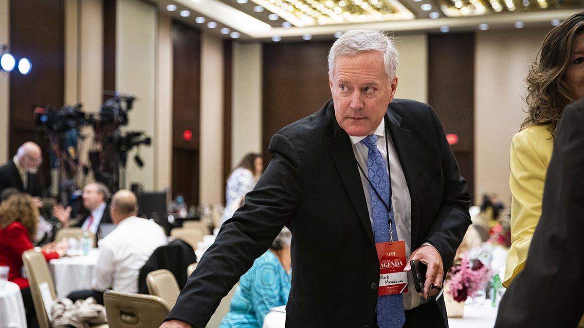 mark meadows at think tank event