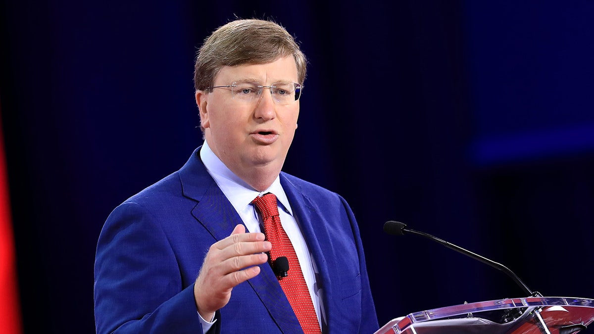 Republican Mississippi Gov. Tate Reeves