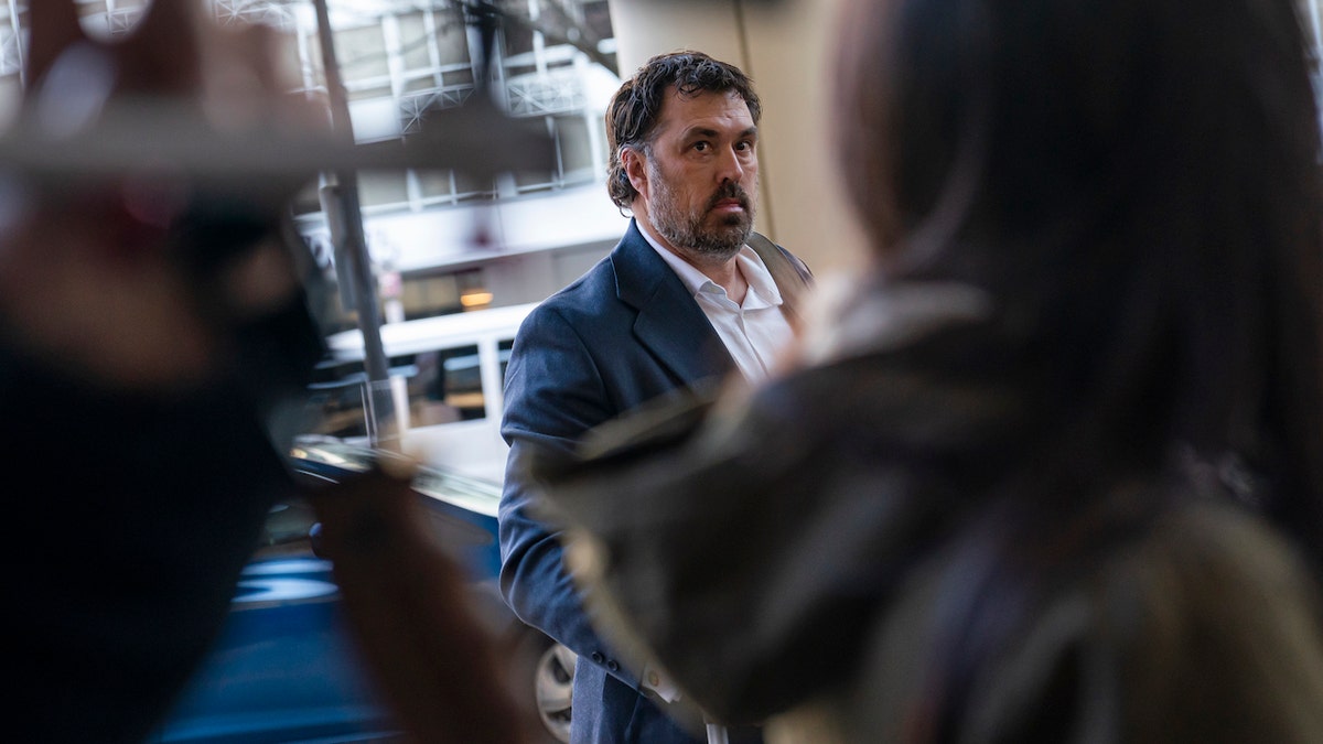 Rep. Morgan Luttrell, R-Texas, arrives in Washington, D.C. after winning his election in November.