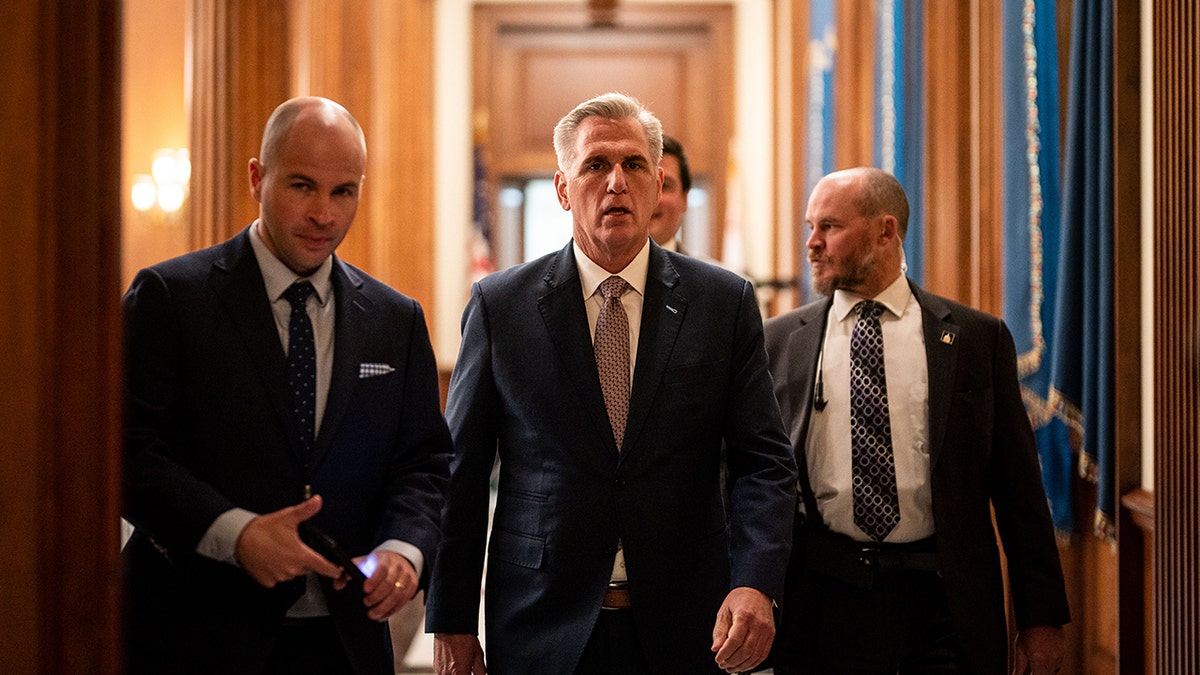 Kevin McCarthy walking