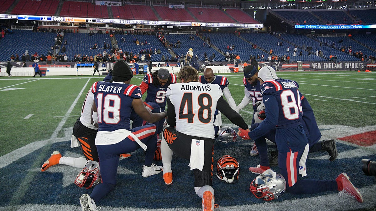 Cincinnati Bengals long snapper Cal Adomitis (48) looks on during