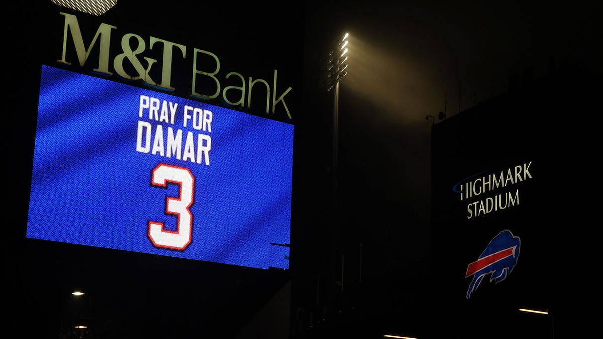 A candlelight vigil for Damar Hamlin