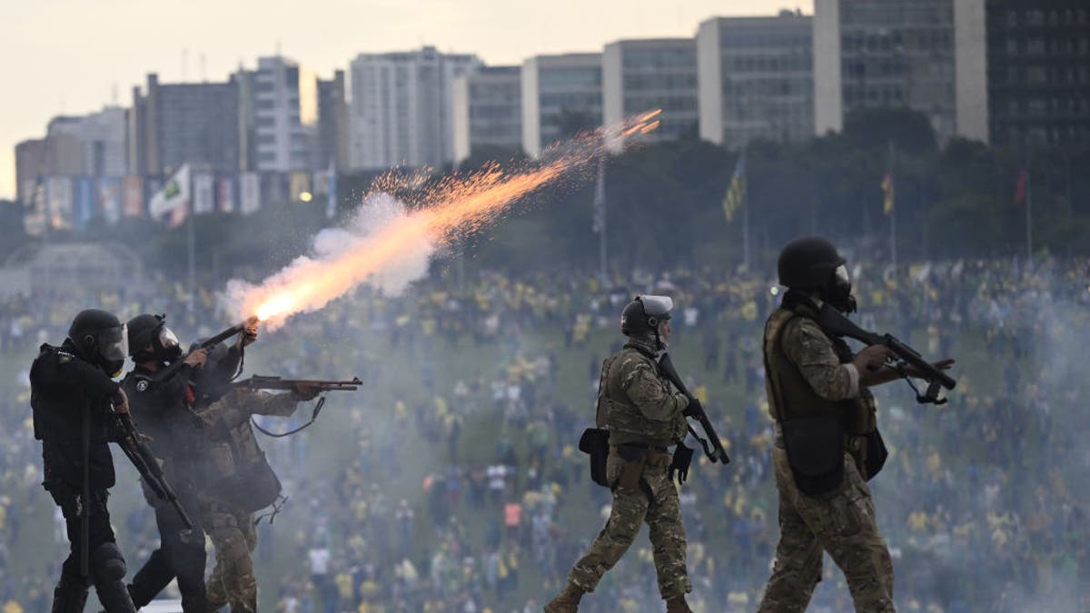 Bolsonaro supporters fire guns in Brasilia