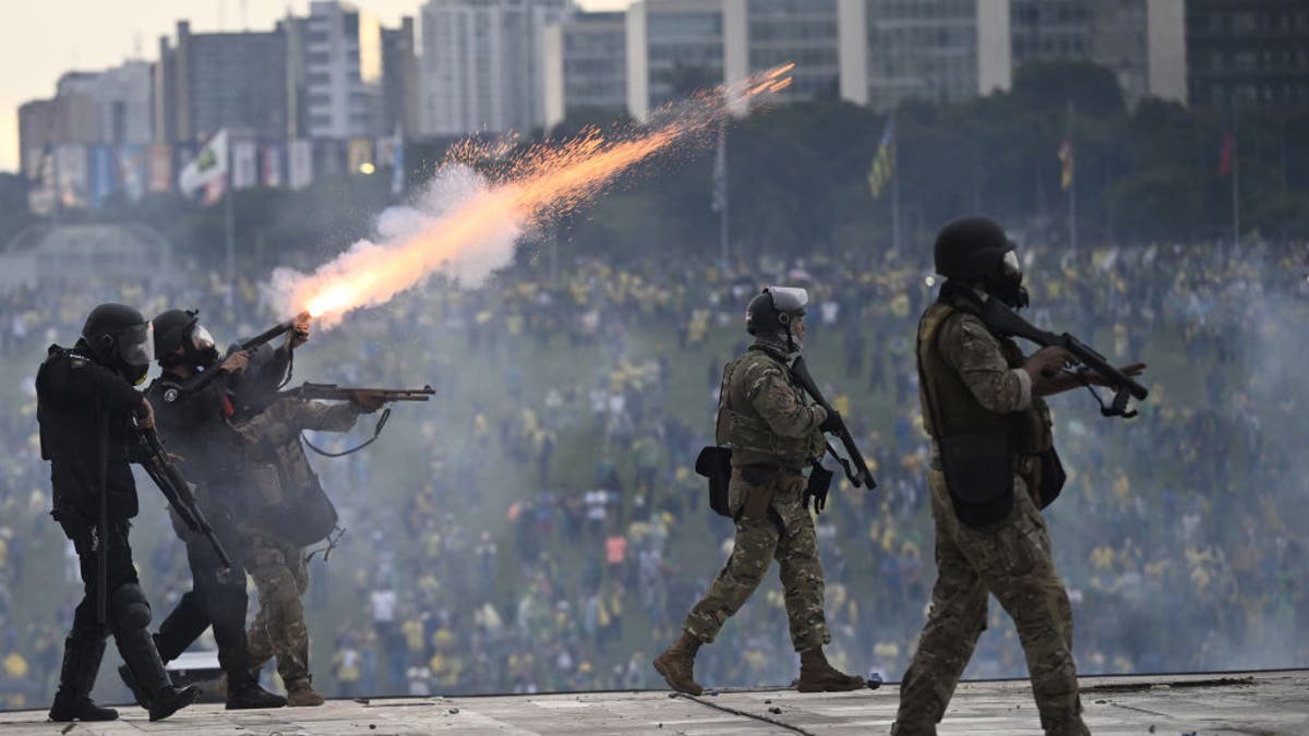 Bolsonaro supporters fire guns in Brasilia