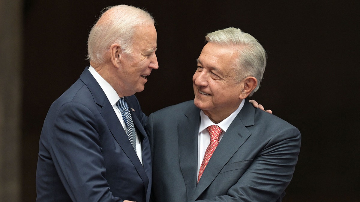 Biden, Mexican President Andres Manuel Lopez Obrador