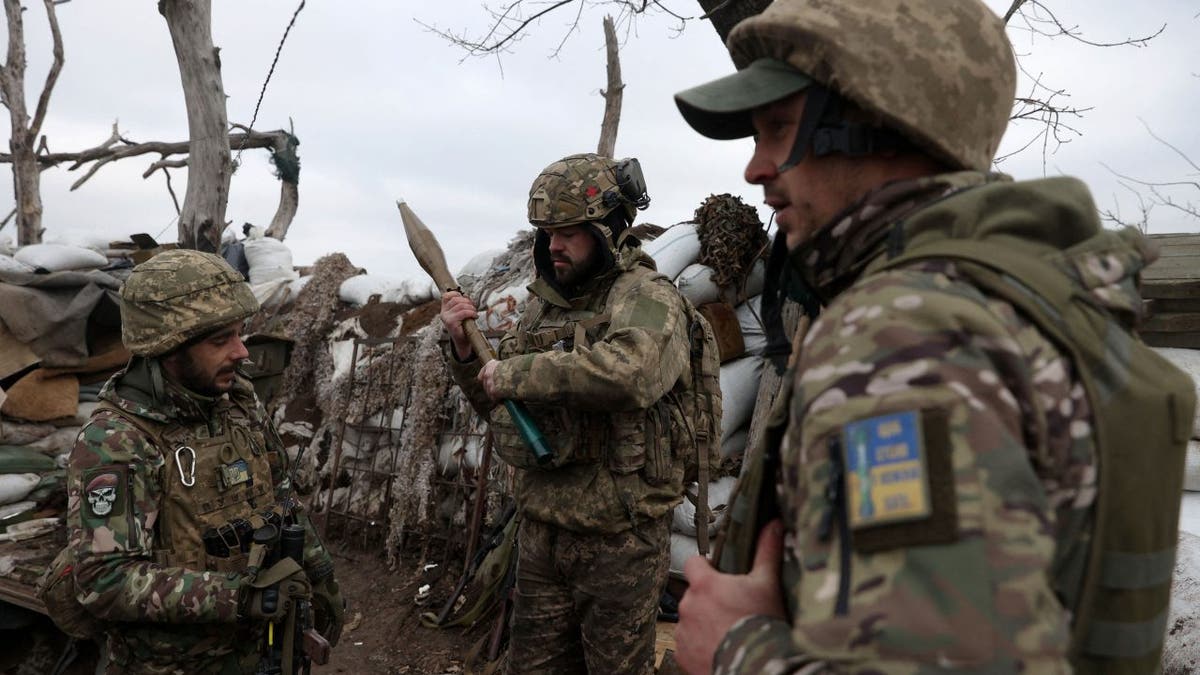 Ukrainian soldiers