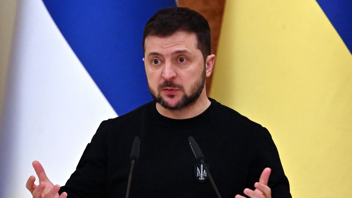 Ukrainian President Volodymyr Zelensky