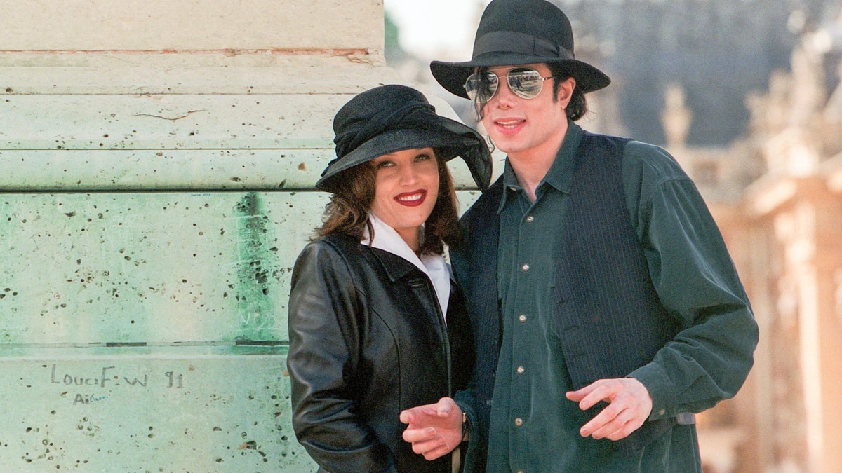 Lisa Marie Presley and Michael Jackson