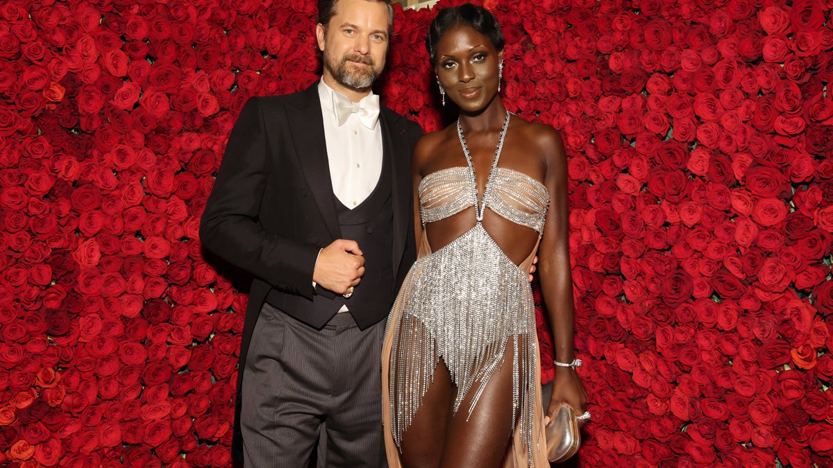 Joshua Jackson and Jodie Turner-Smith attend the 2022 Met Gala