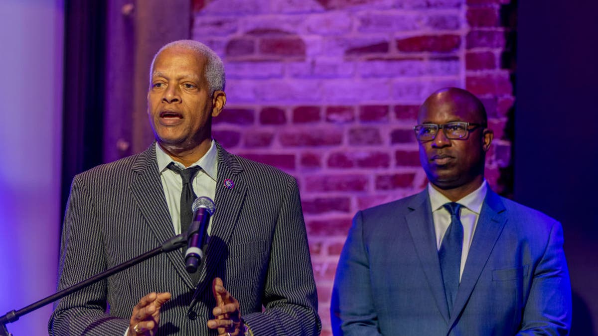 Reps. Hank Johnson of Georgia and Jamaal Bowman of New York