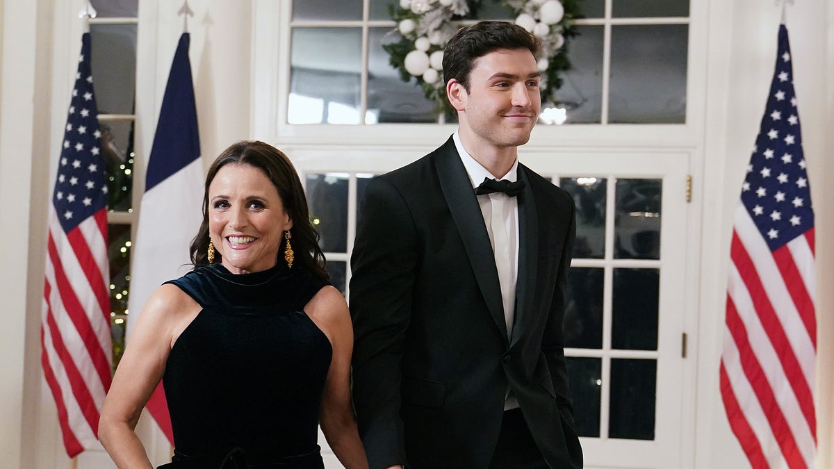 Julia Louis-Dreyfus with son Charlie