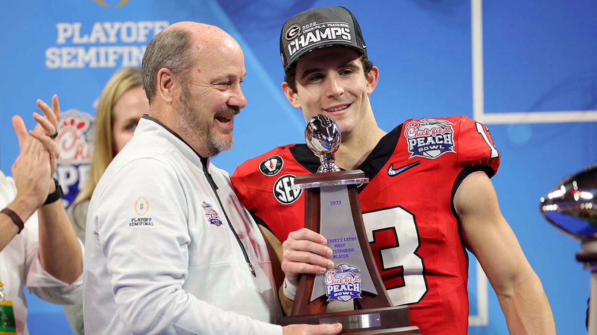 Stetson Bennett after beating Ohio State