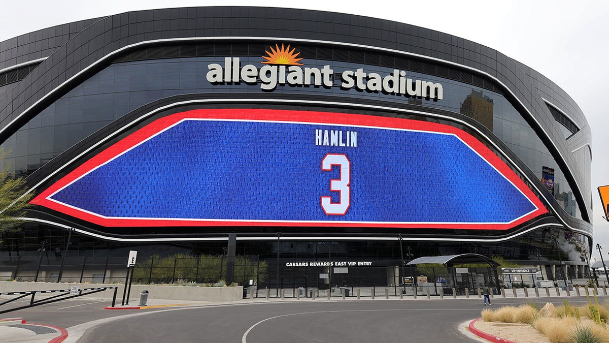 Allegiant Stadium honors Bills safety Damar Hamlin