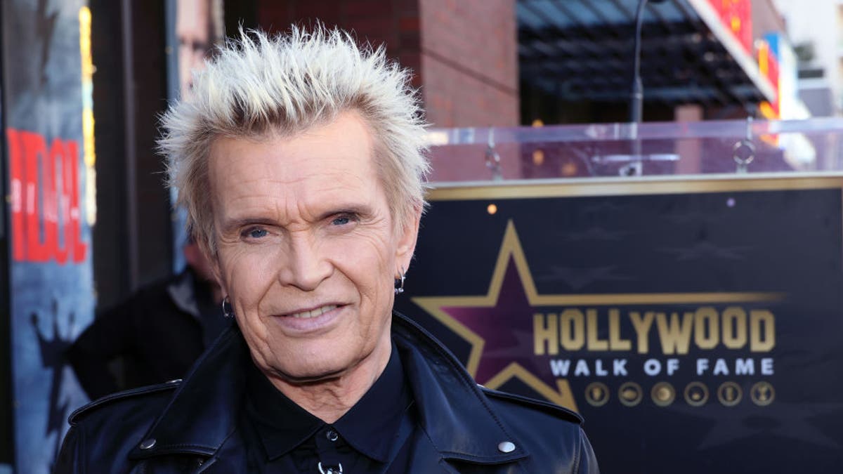 Billy Idol honored with star on Hollywood Walk of Fame 'I couldn't