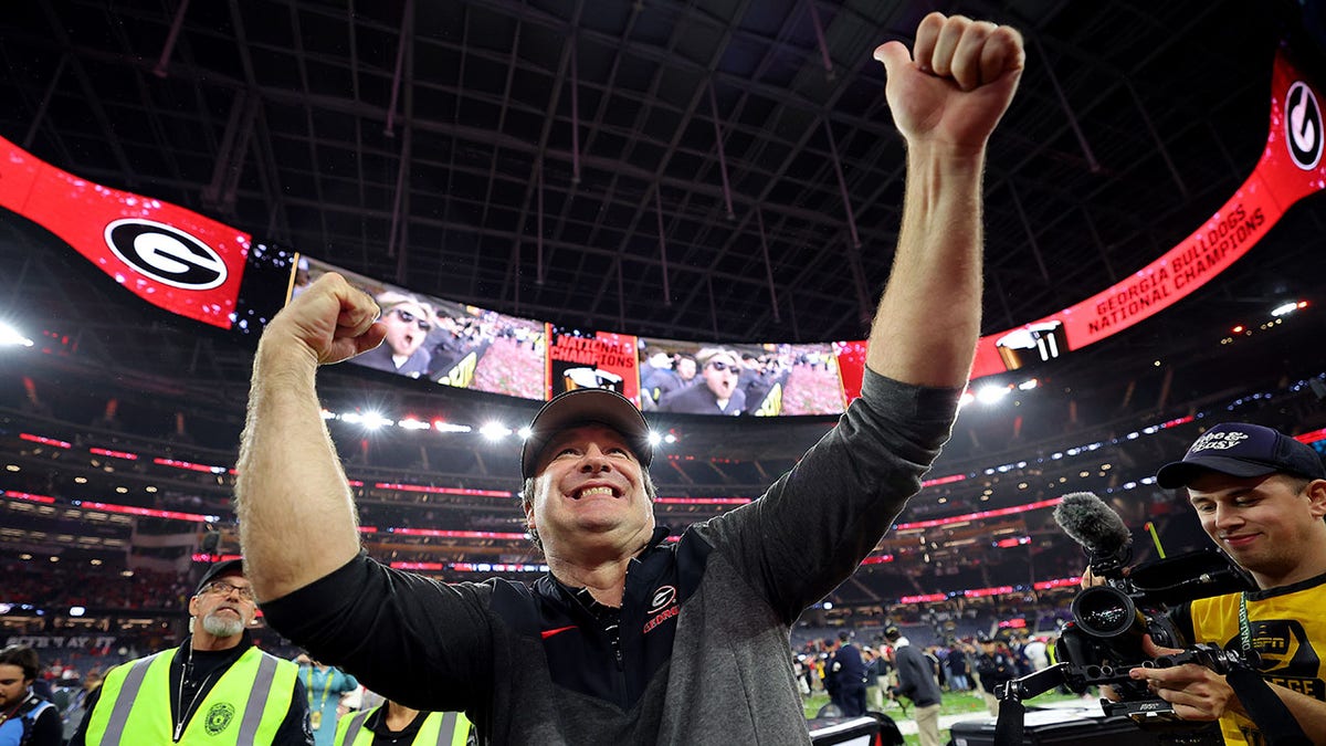 Kirby Smart after winning the national championship