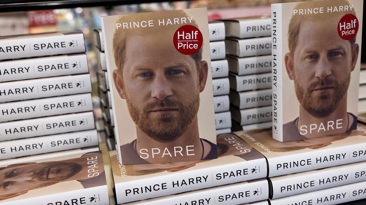 Prince Harry Spare book