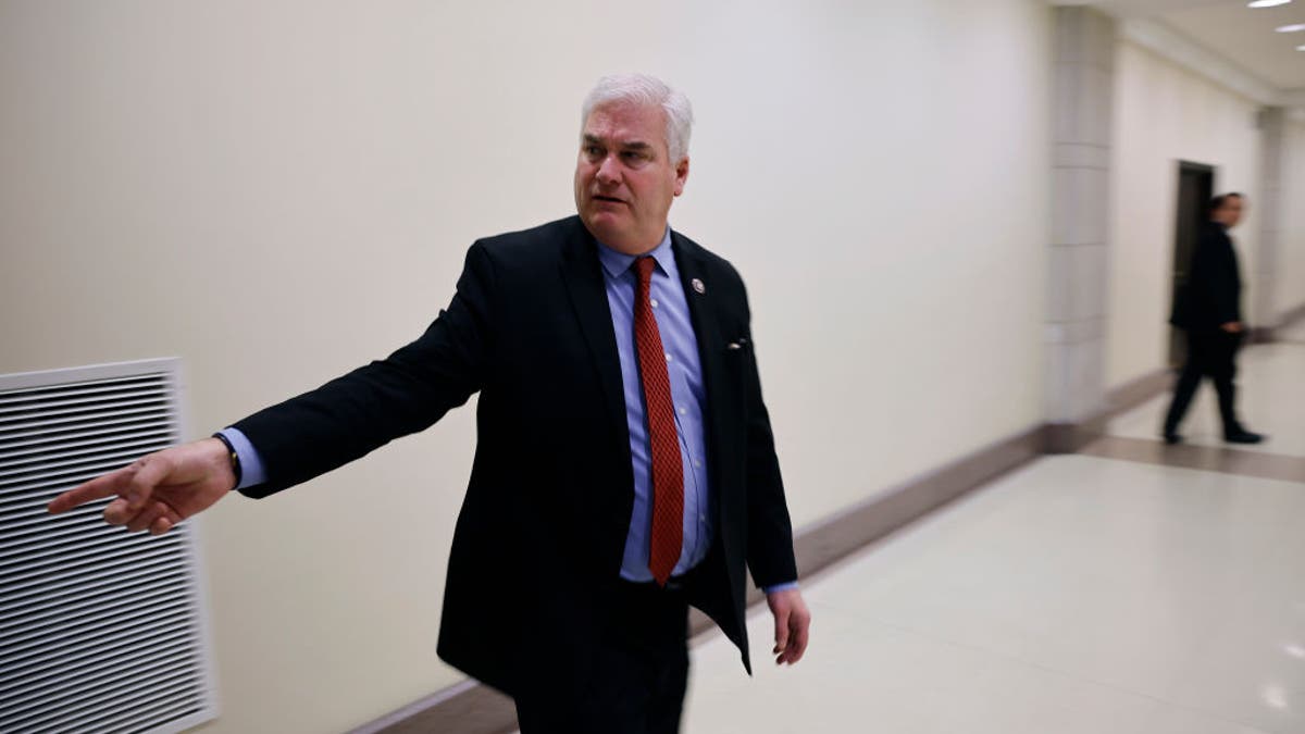 Tom Emmer in a hallway