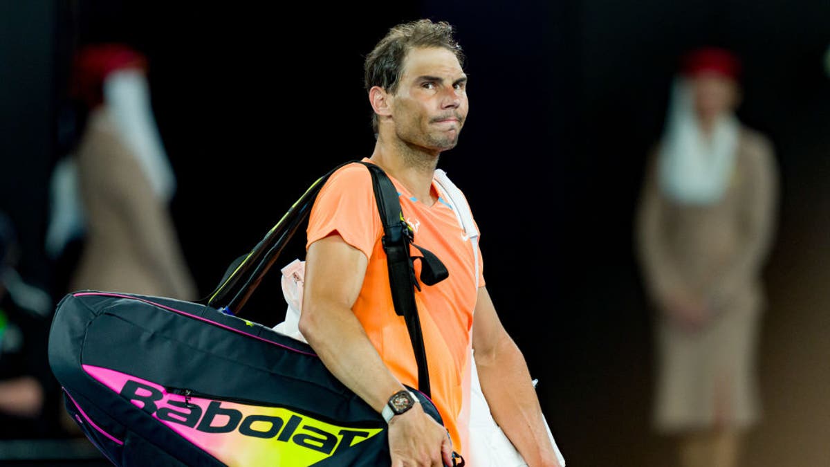 Rafael Nadal disappointed