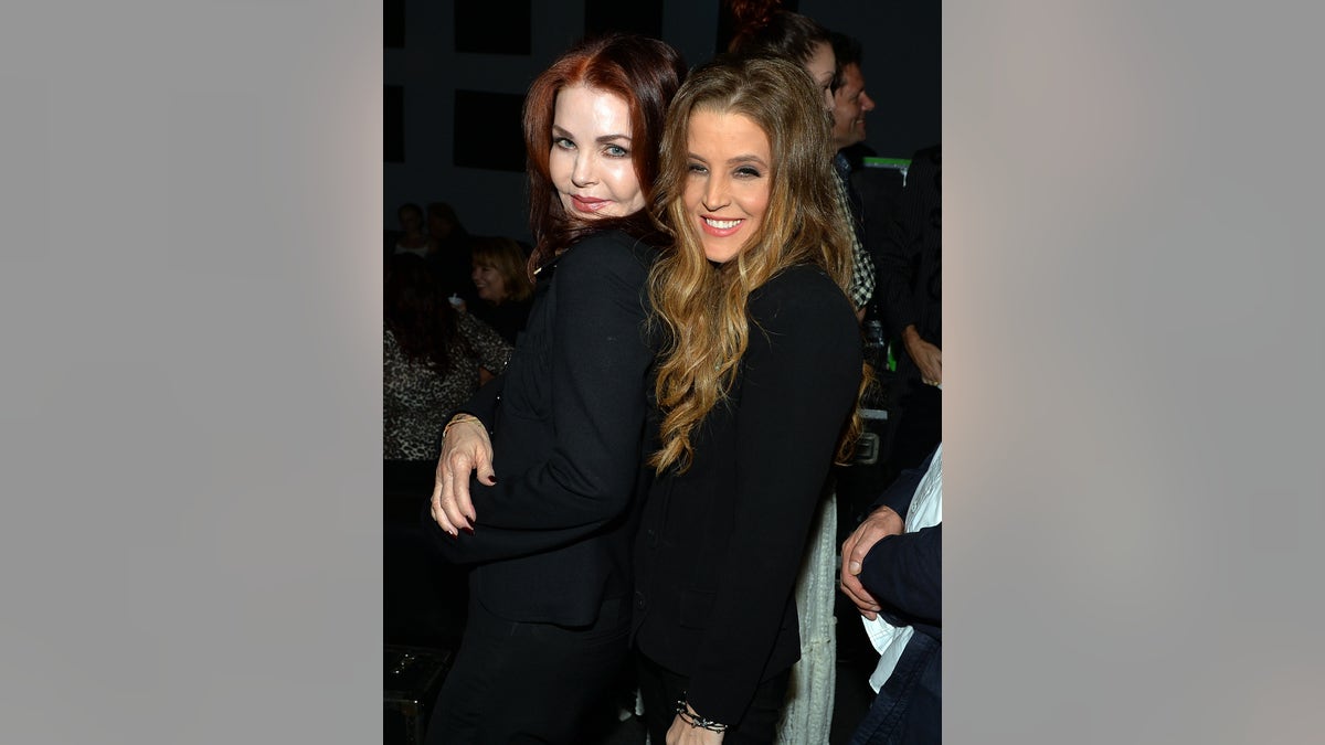 Priscilla Presley and Lisa Marie Presley in 2013