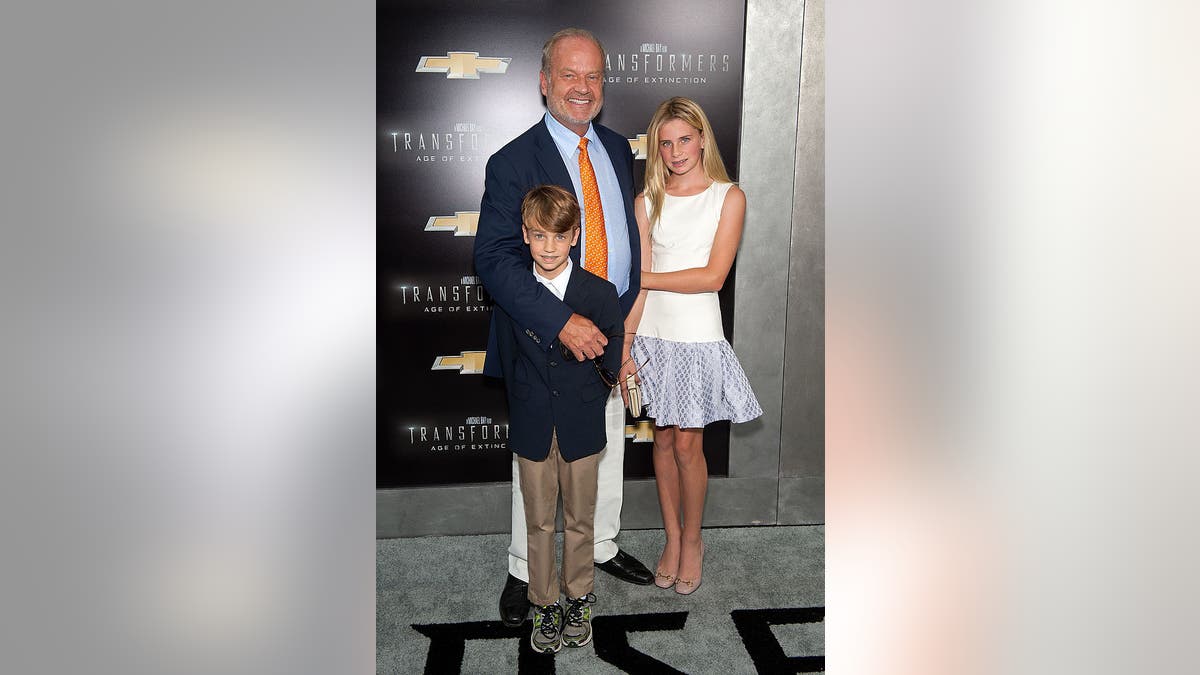 kelsey grammer with children