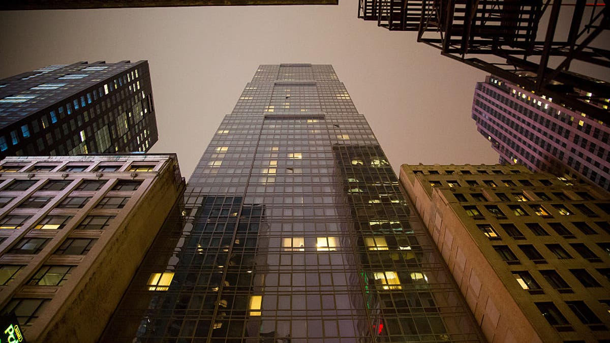 Hyatt Centric from the ground level looking up