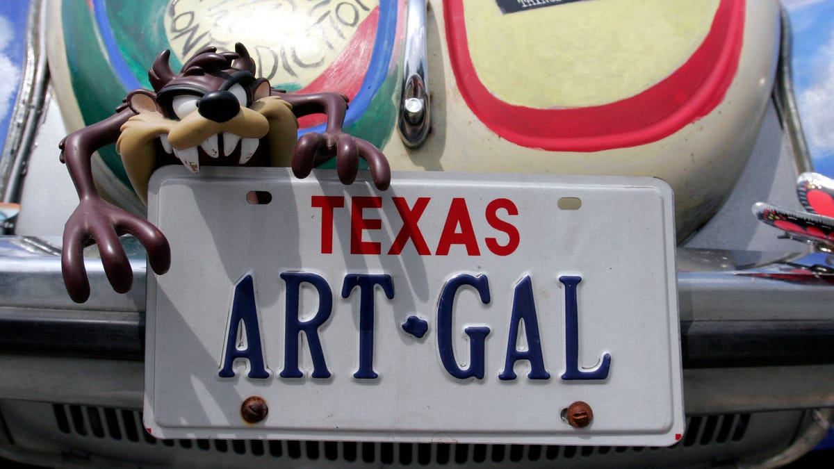 'ART GAL' vanity license plate
