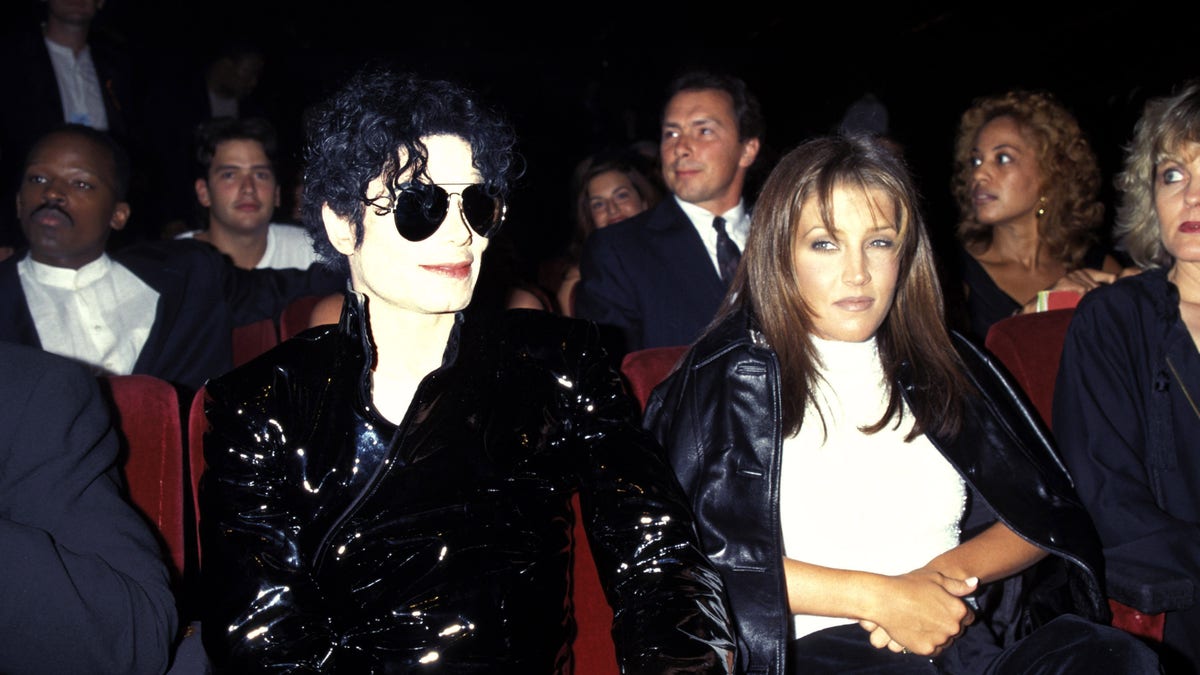 Lisa Marie Presley and Michael Jackson MTV Awards