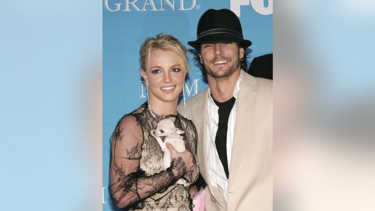 Britney Spears and Kevin Federline red carpet