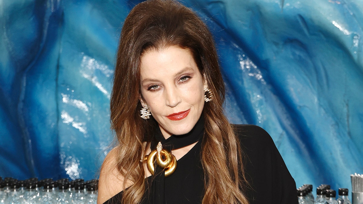 Lisa Marie Presley making her final appearance at the golden globes