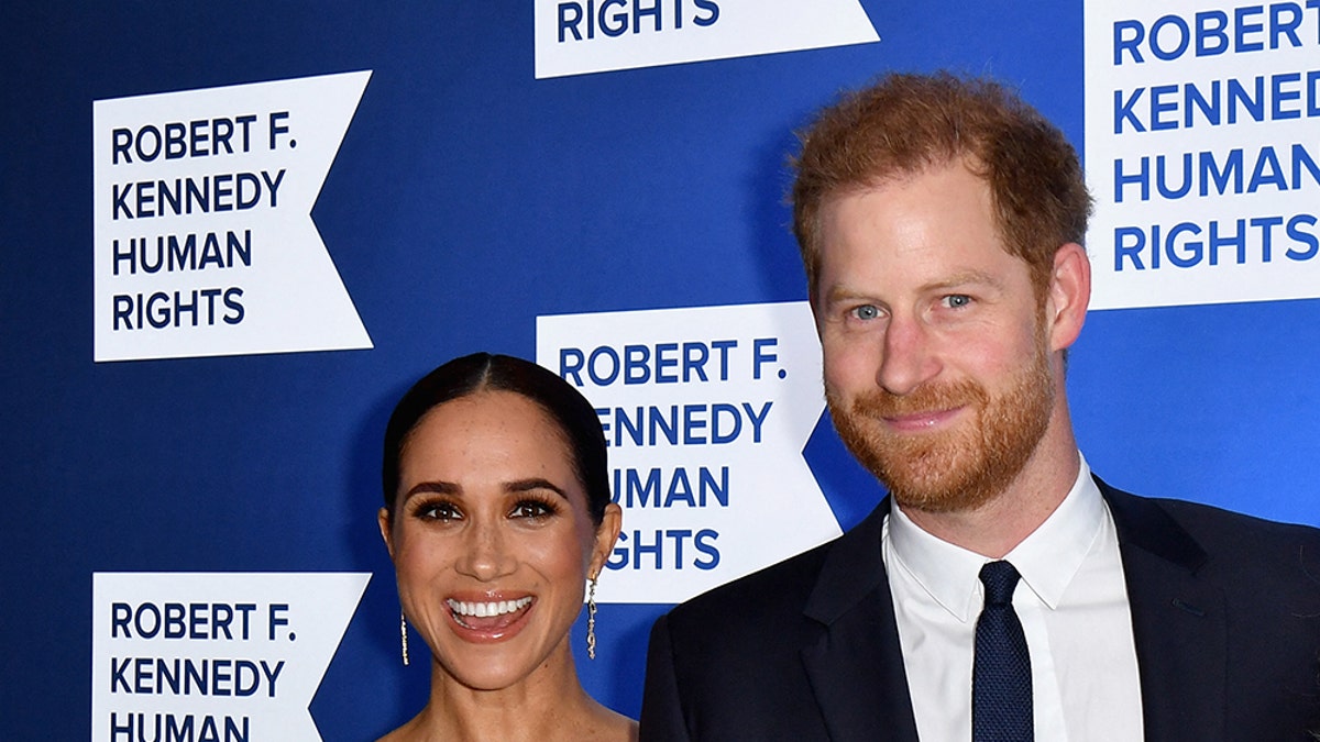 Prince Harry, Duke of Sussex, and Meghan, Duchess of Sussex, arrive at the 2022 Robert F. Kennedy Human Rights Ripple of Hope Award Gala