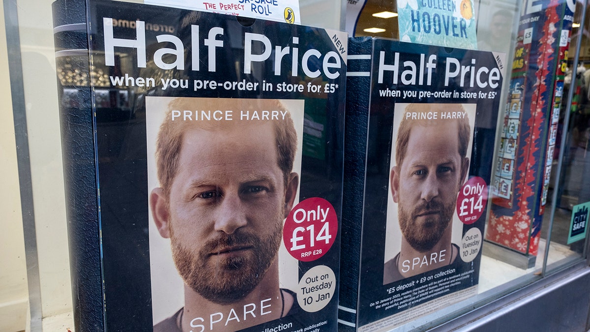 Half price pre-order offer on the book Spare