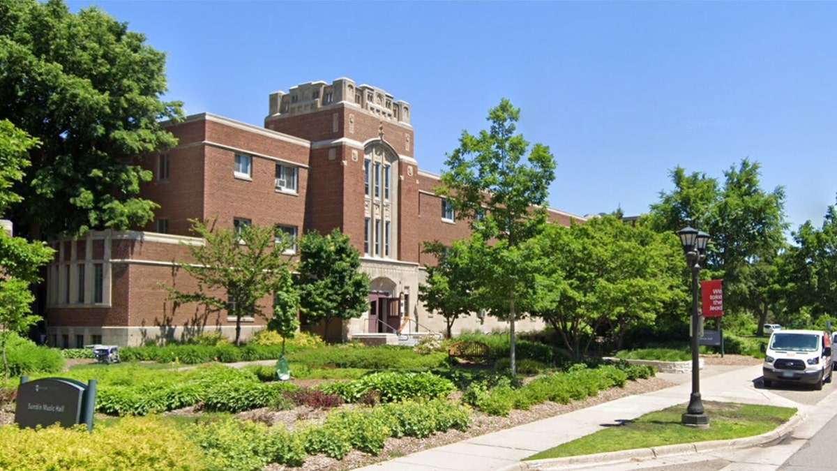 Hamline University campus in St. Paul, Minnesota