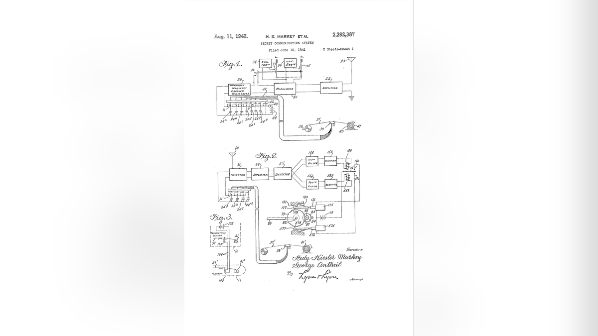 Patent by Hedy Lamarr