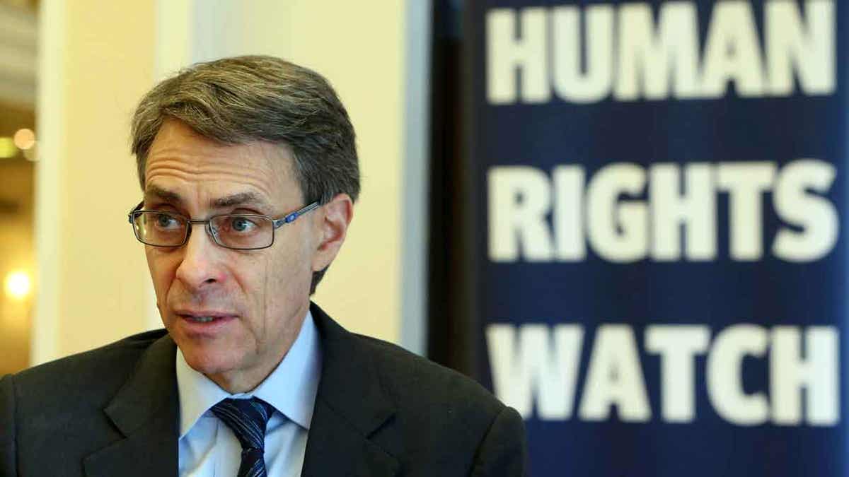 Human Rights expert Kenneth Roth