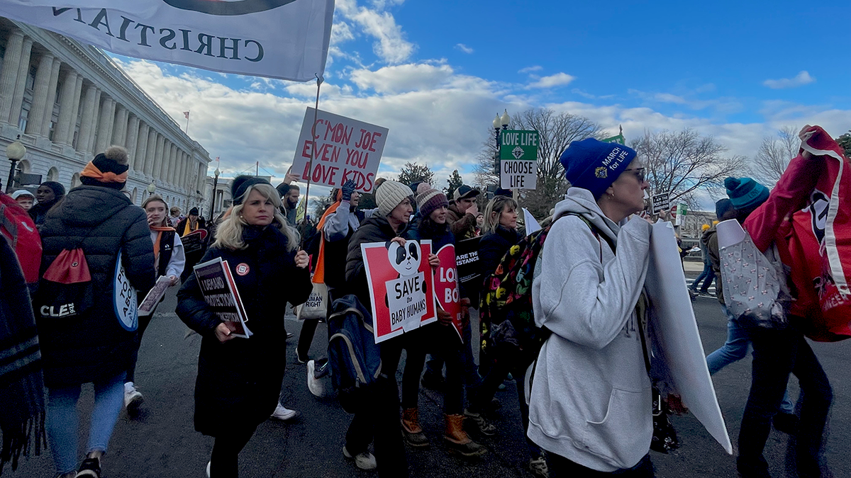 march for life protesters