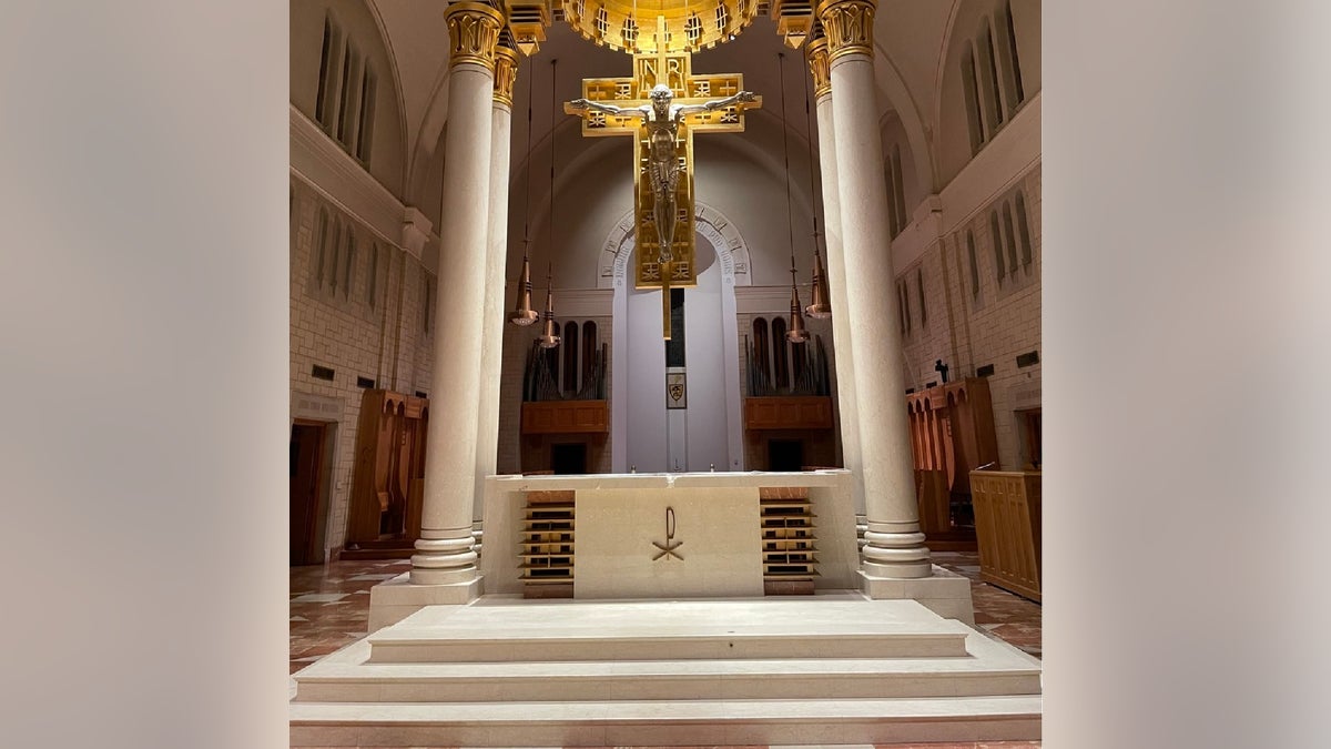 A vandal entered the Subiaco Abbey church in Arkansas on Jan. 5 and broke into the altar with a sledgehammer, stealing three holy relics.