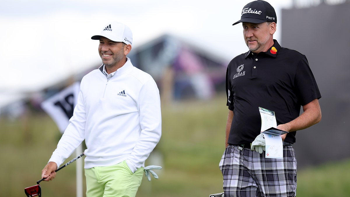 Sergio Garcia and Ian Poulter