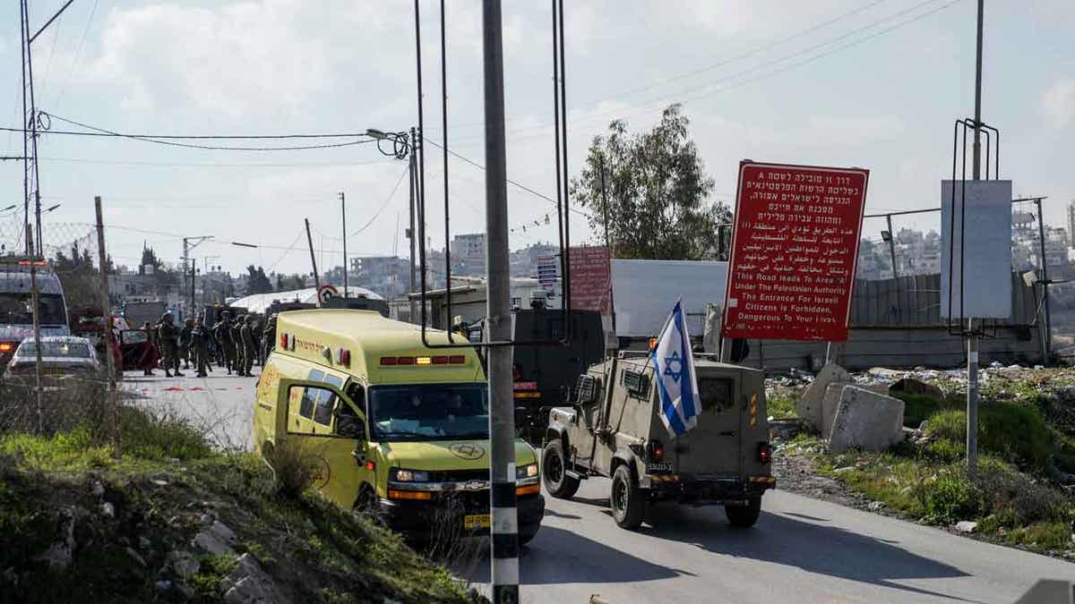 Israeli shooting Palestinian in West Bank