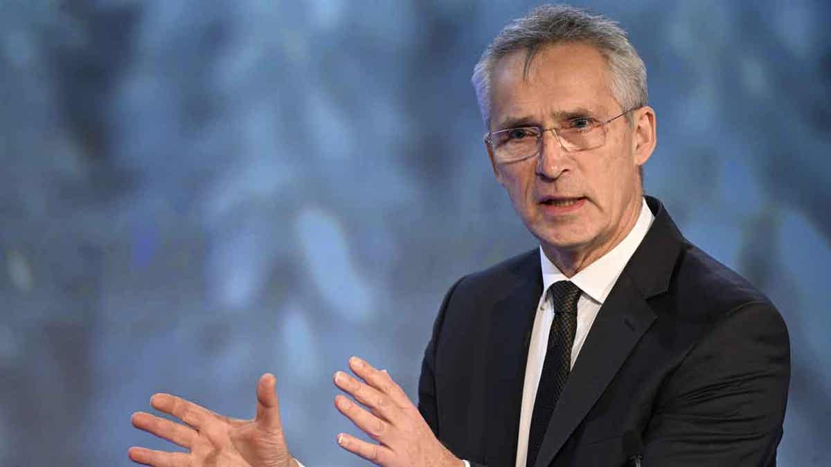 Jens Stoltenberg speaking