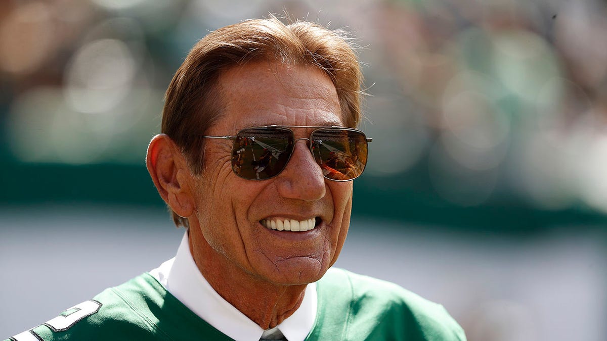 Retired NFL Player Joe Namath