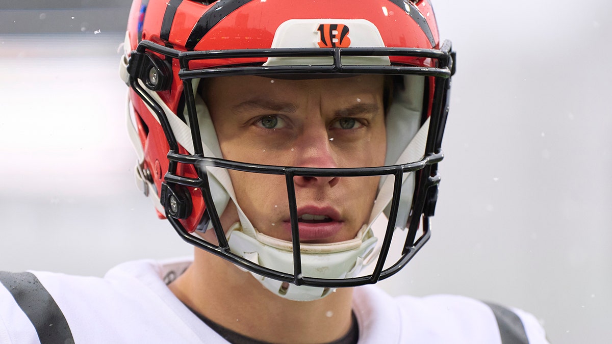 Joe Burrow close up