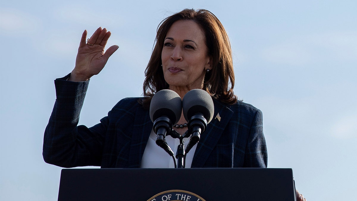 Vice President Kamala Harris speaks in Arizona