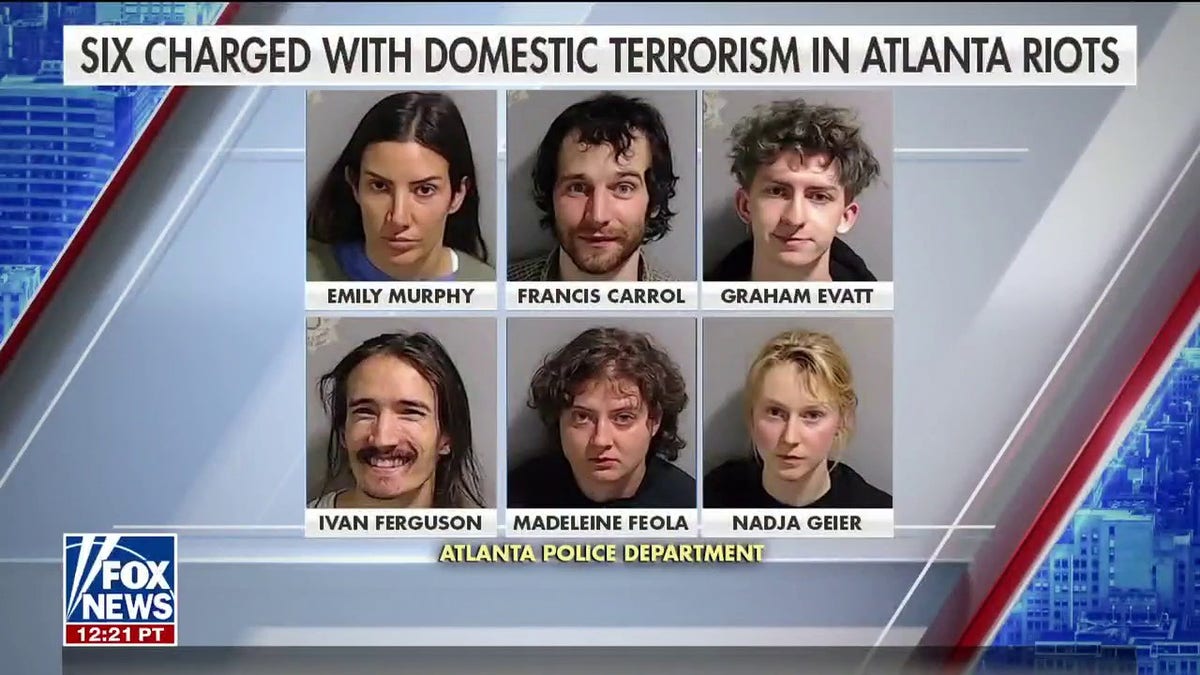 Atlanta riot suspects