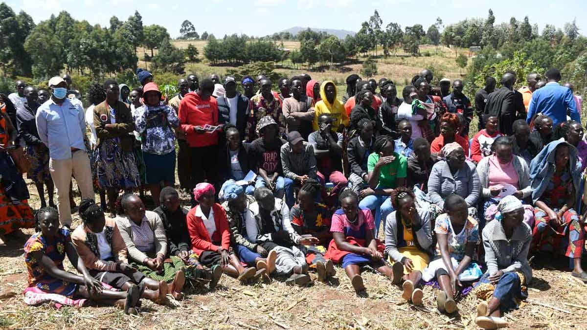 Kenyan LGBNTQ mourners