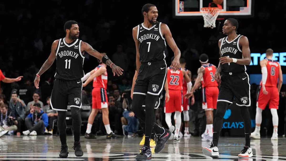 MEDIA DAY: A new chapter for Kevin Durant and Kyrie Irving resides in  Brooklyn - NetsDaily