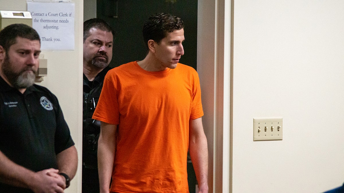 Bryan Kohberger enters courtroom in jail jumpsuit