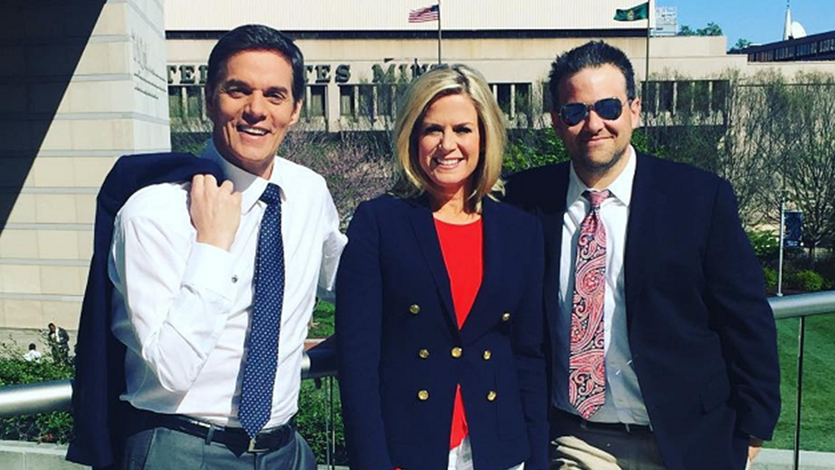 Alan Komissaroff with Bill Hemmer and Martha MacCallum